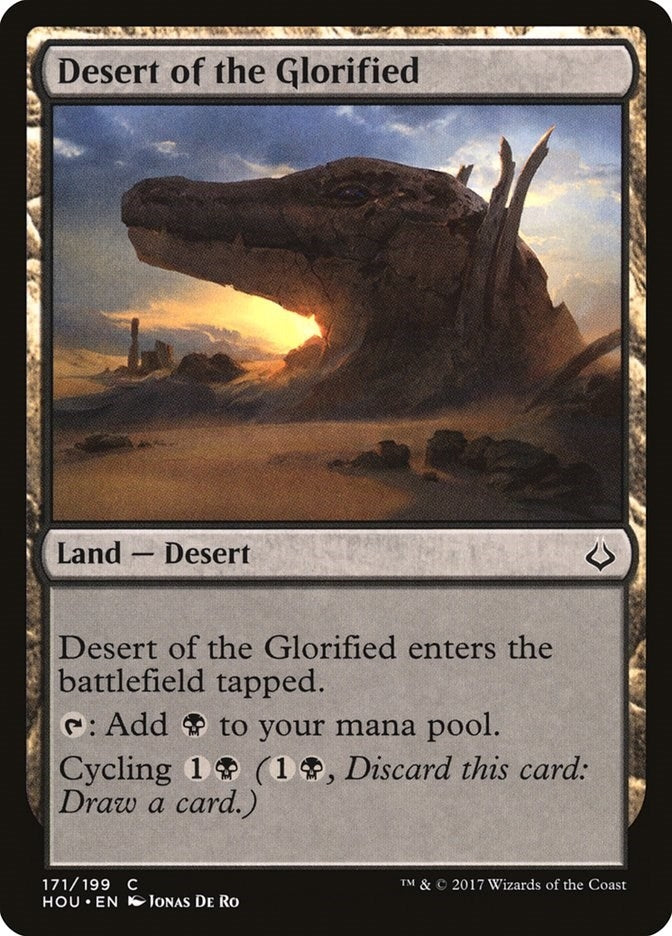 Desert of the Glorified (171) [HOU] - MTG Single