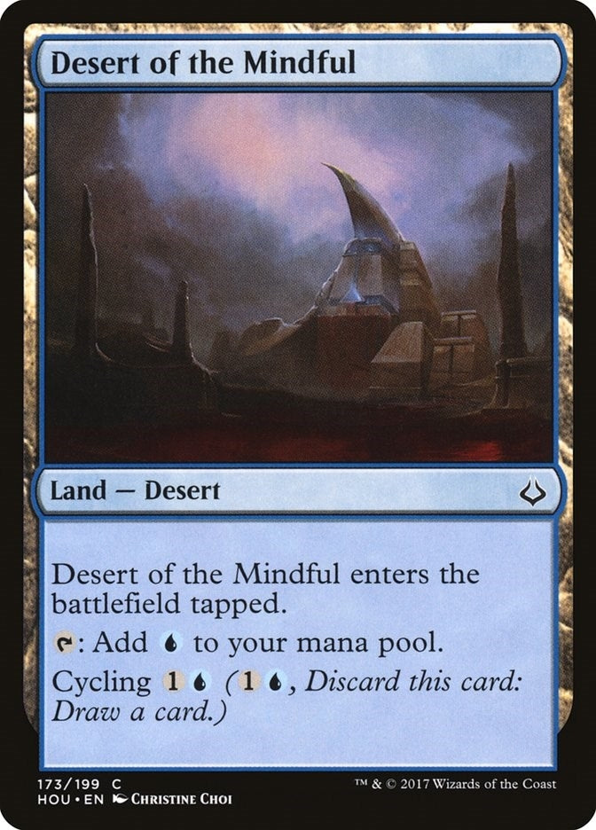 Desert of the Mindful (173) [HOU] - MTG Single