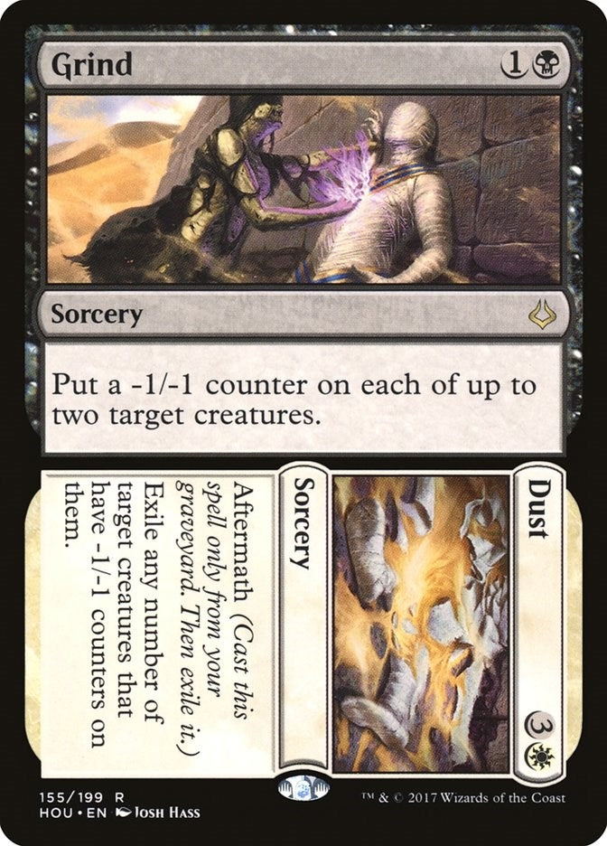 Grind // Dust (155) [HOU] - MTG Single