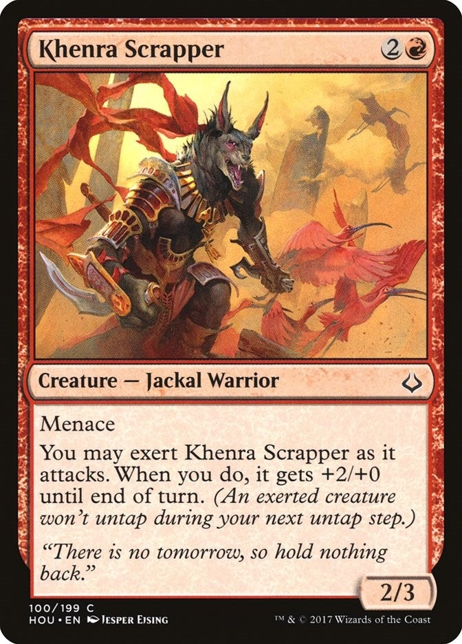 Khenra Scrapper (100) [HOU] - MTG Single