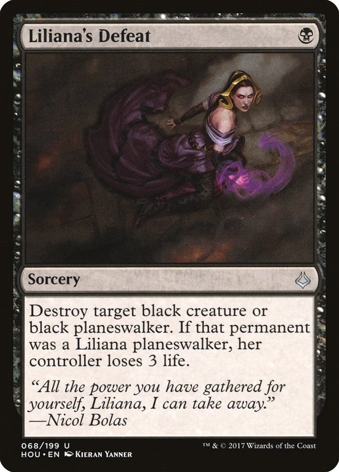 Liliana’s Defeat (68) [HOU] - MTG Single