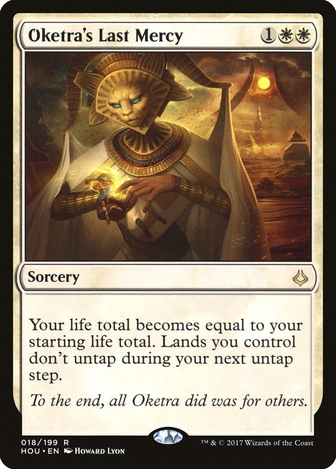 Oketra’s Last Mercy (18) [HOU] - MTG Single