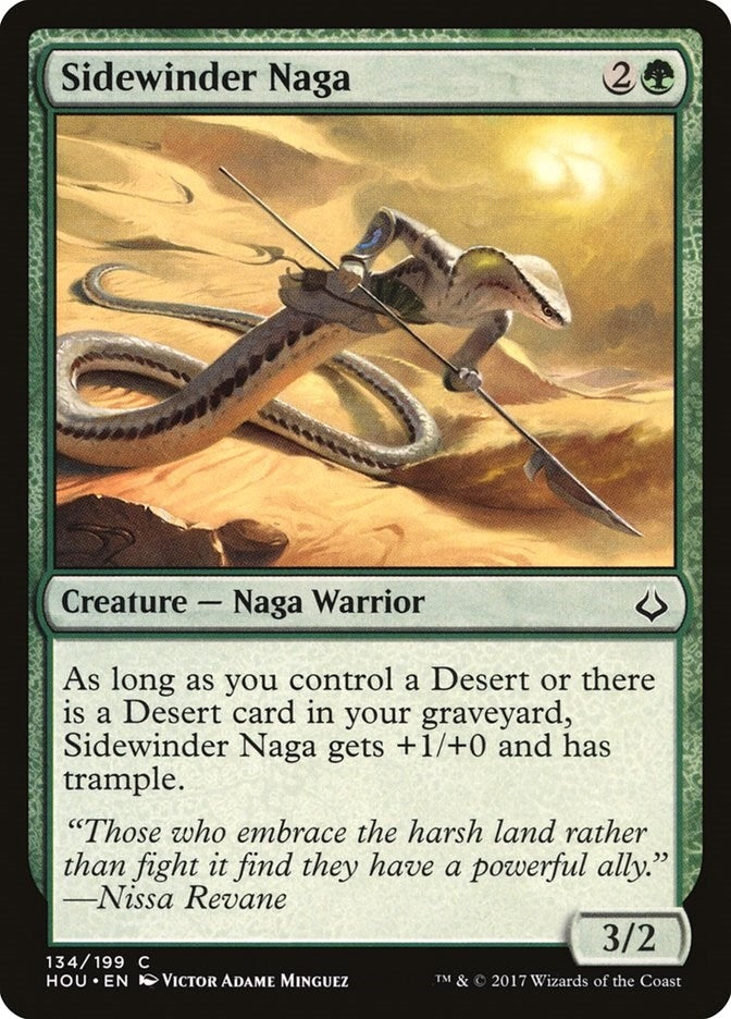 Sidewinder Naga (134) [HOU] - MTG Single