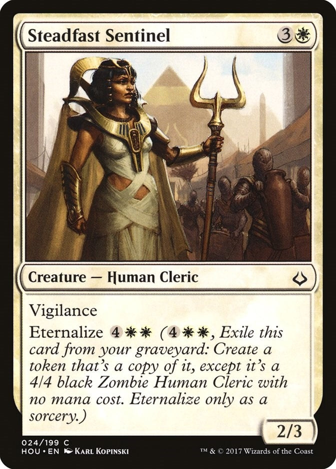 Steadfast Sentinel (24) [HOU] - MTG Single