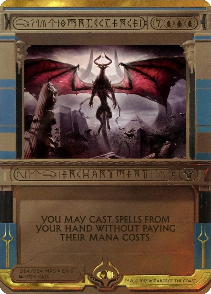 Omniscience (34) [MPS2] - MTG Single