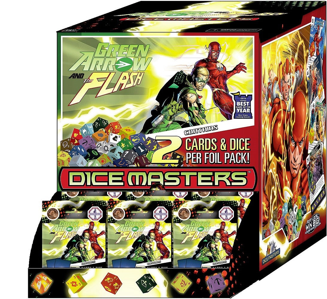 Green Arrow & The Flash Gravity Feed Display [GATF] - Dice Masters Sealed