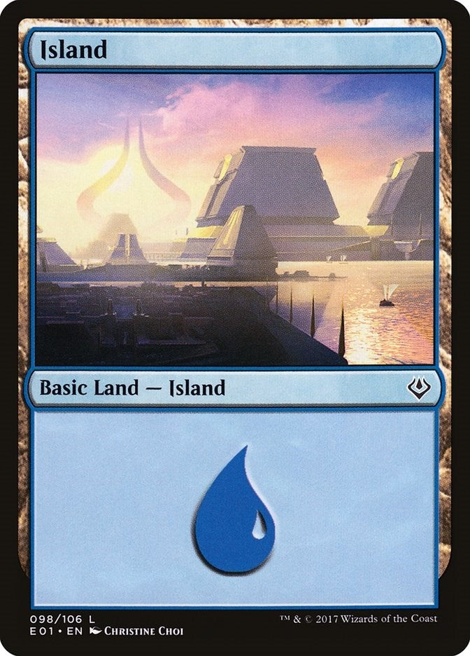 Island (098) (98) [AC2] - MTG Single