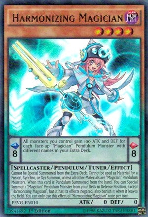 Harmonizing Magician (10) (PEVO) - YuGiOh Single