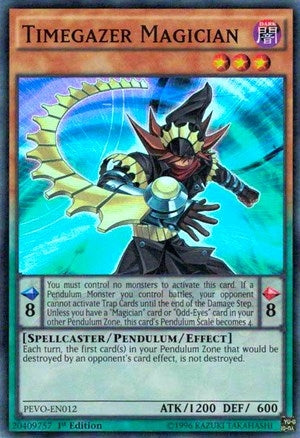 Timegazer Magician (12) (PEVO) - YuGiOh Single