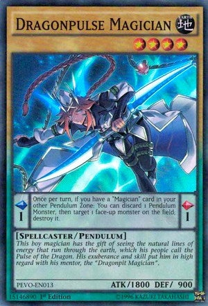 Dragonpulse Magician (13) (PEVO) - YuGiOh Single