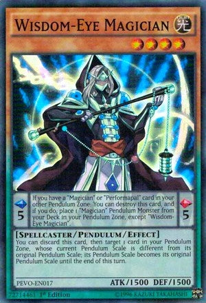 Wisdom-Eye Magician (17) (PEVO) - YuGiOh Single
