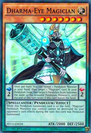 Dharma-Eye Magician (18) (PEVO) - YuGiOh Single
