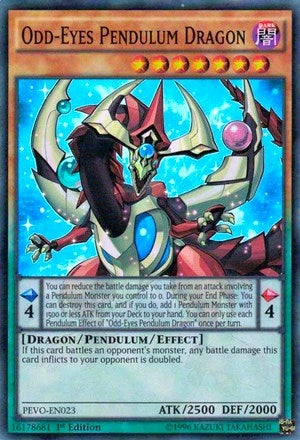 Odd-Eyes Pendulum Dragon (23) (PEVO) - YuGiOh Single
