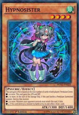 Hypnosister (25) (PEVO) - YuGiOh Single