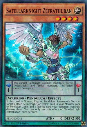 Satellarknight Zefrathuban (44) (PEVO) - YuGiOh Single