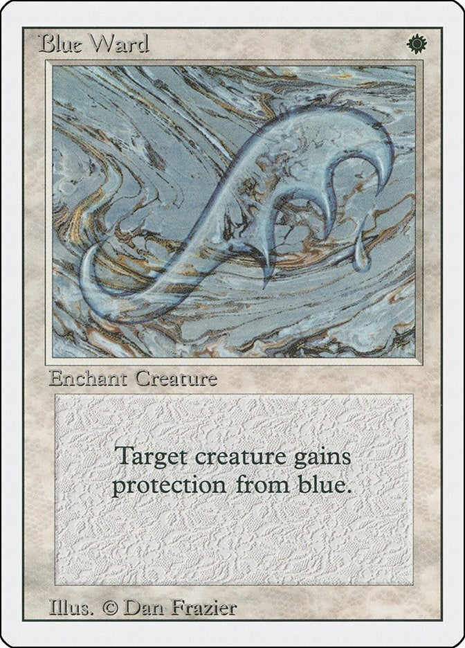 Blue Ward [3ED] - MTG Single