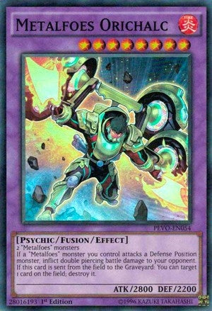 Metalfoes Orichalc (54) (PEVO) - YuGiOh Single