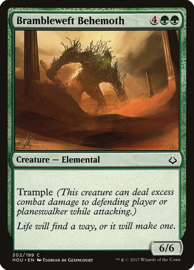 Brambleweft Behemoth (202) [HOU] - MTG Single