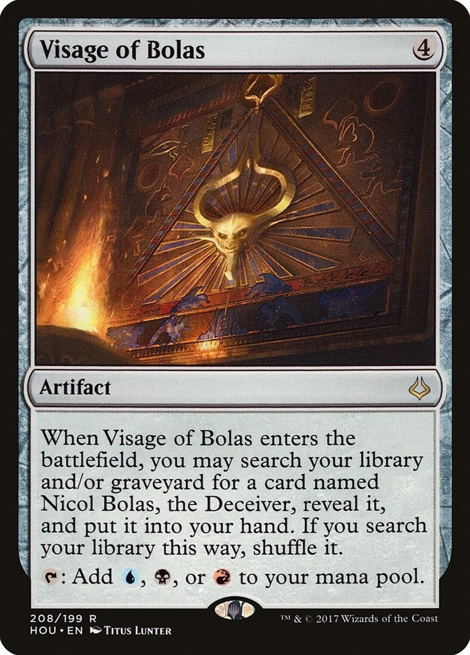 Visage of Bolas (208) [HOU] - MTG Single