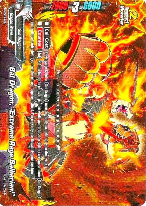 Bal Dragon ’Extreme Rage Balbarian!’ (192) [PR] - Future Card BuddyFight Single