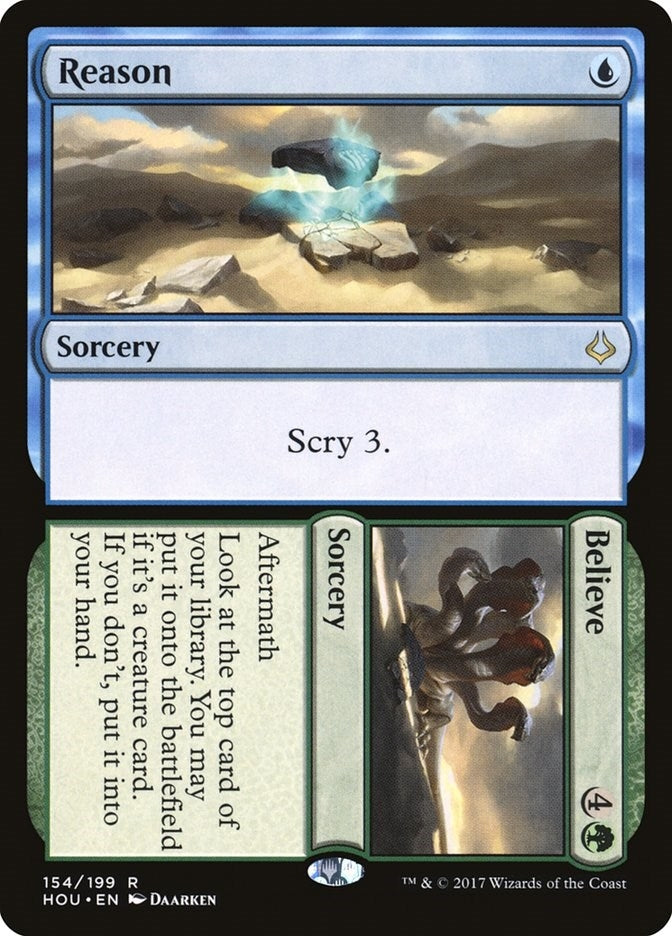 Reason // Believe (154) [HOU] - MTG Single