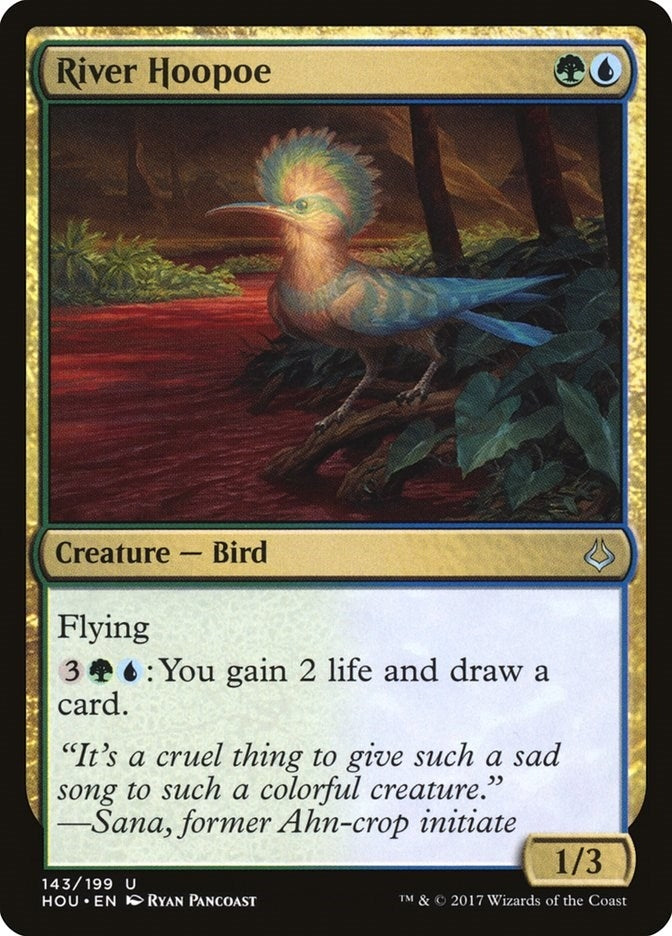 River Hoopoe (143) [HOU] - MTG Single