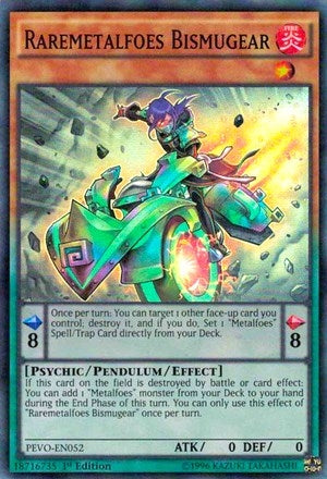 Raremetalfoes Bismugear (52) (PEVO) - YuGiOh Single