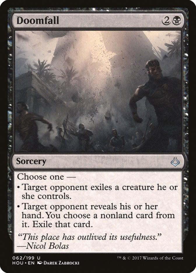 Doomfall (62) [HOU] - MTG Single