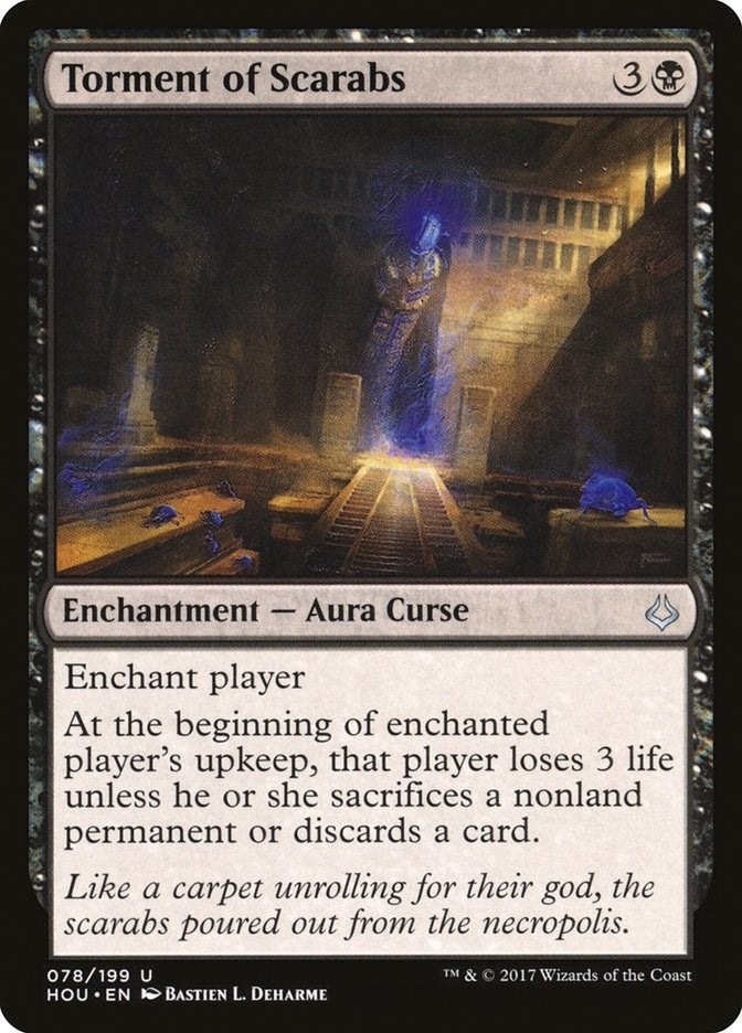 Torment of Scarabs (78) [HOU] - MTG Single