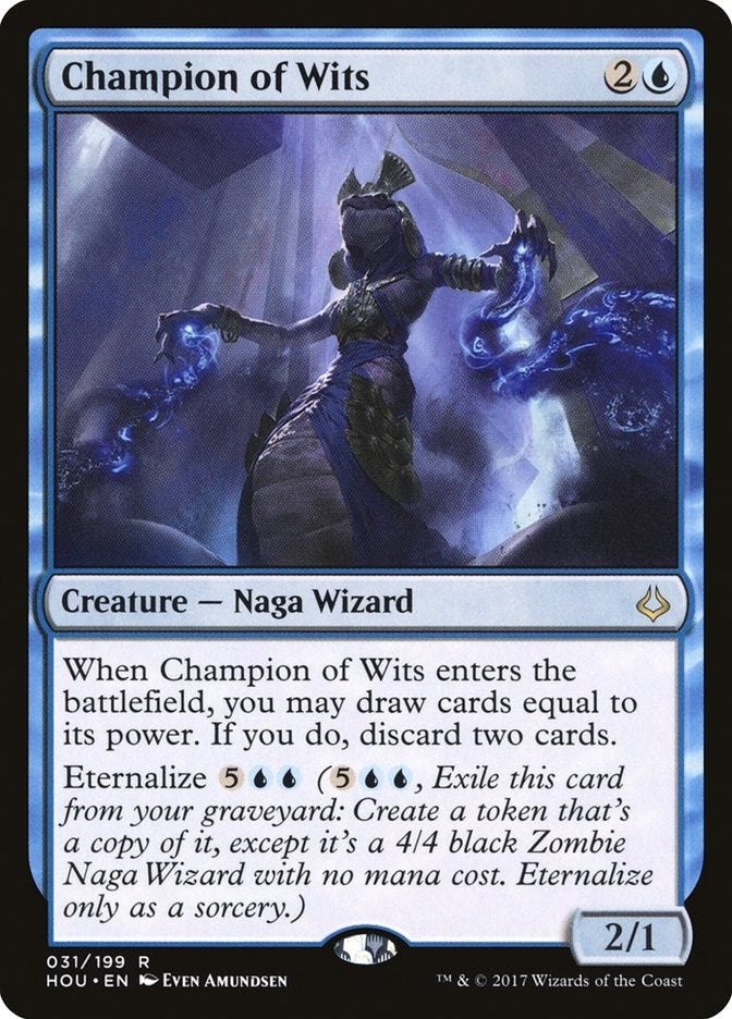 Champion of Wits (31) [HOU] - MTG Single