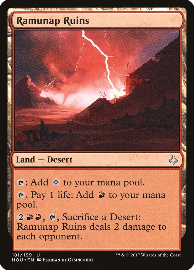 Ramunap Ruins (181) [HOU] - MTG Single