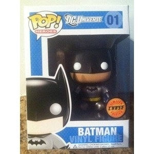Batman: Batman (Bobble-Head) (Metallic) (Limited Edition Chase) (1) [POP!] - Funko Sealed