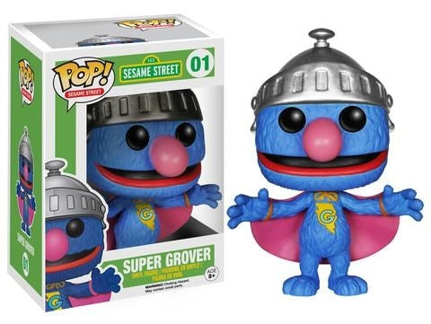 Sesame Street: Super Grover (1) [POP!] - Funko Sealed