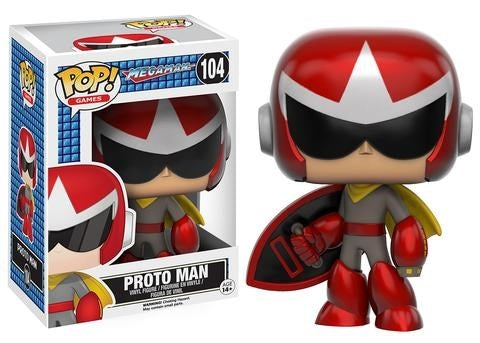 Mega Man: Proto Man (104) [POP!] - Funko Sealed