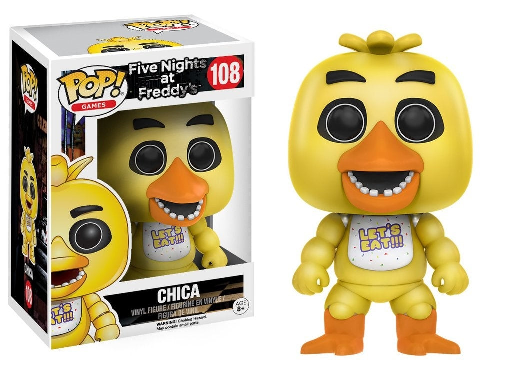 Five Nights at Freddy’s: Chica (108) [POP!] - Funko Sealed