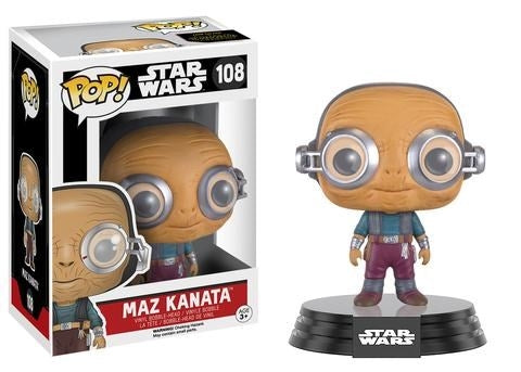 Star Wars: Maz Kanata (Bobble-Head) (108) [POP!] - Funko Sealed
