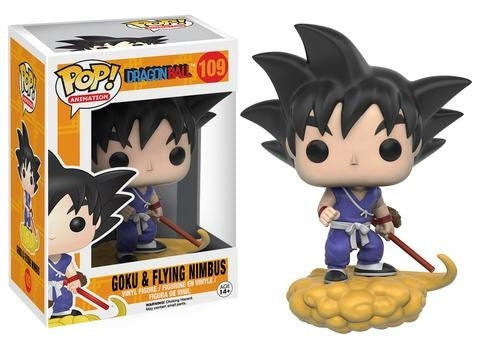Dragon Ball: Goku and Flying Nimbus (109) [POP!] - Funko Sealed