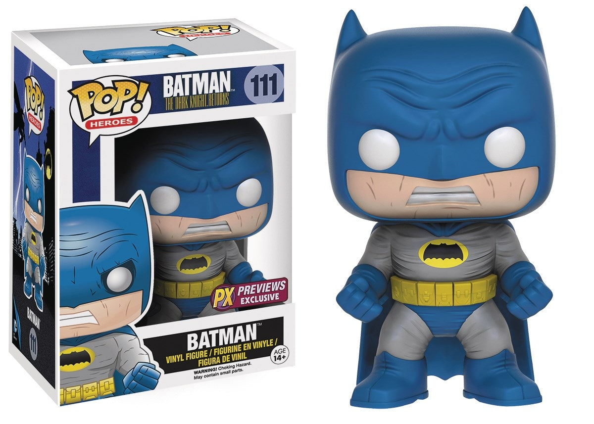The Dark Knight Returns: Batman (Blue Costume) (111) [POP!] - Funko Sealed