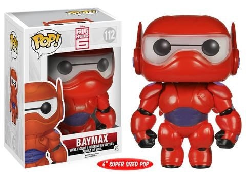 Big Hero 6: Baymax Super Sized 6’’ (112) [POP!] - Funko Sealed