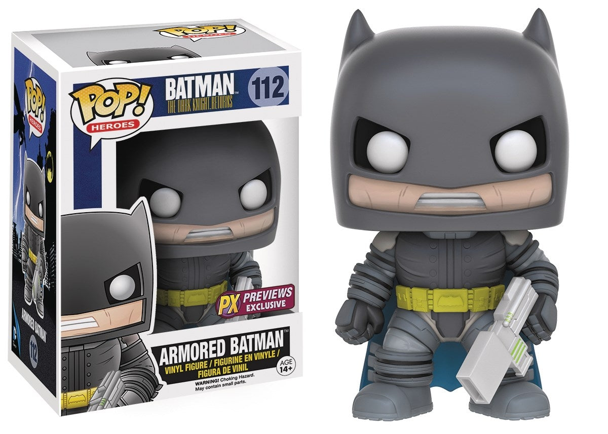 The Dark Knight Returns: Armored Batman (112) [POP!] - Funko Sealed