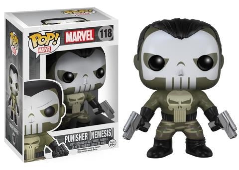 The Punisher: Punisher (Nemesis) (Bobble-Head) (118) [POP!] - Funko Sealed