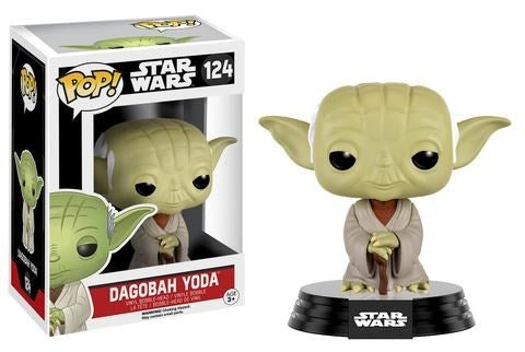 Star Wars: Dagobah Yoda (Bobble-Head) (124) [POP!] - Funko Sealed