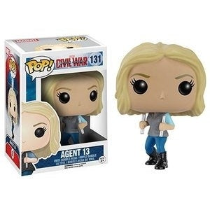 Captain America: Civil War: Agent 13 (Bobble-Head) (131) [POP!] - Funko Sealed