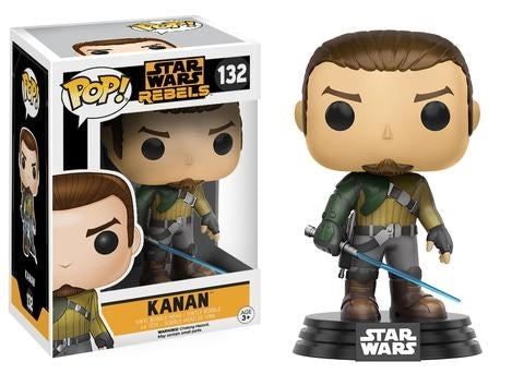 Star Wars Rebels: Kanan (Bobble-Head) (132) [POP!] - Funko Sealed