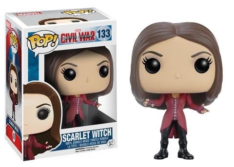 Captain America: Civil War: Scarlet Witch (Bobble-Head) (133) [POP!] - Funko Sealed