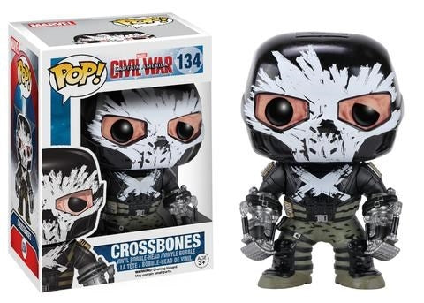 Captain America: Civil War: Crossbones (Bobble-Head) (134) [POP!] - Funko Sealed