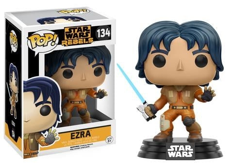 Star Wars Rebels: Ezra (Bobble-Head) (134) [POP!] - Funko Sealed