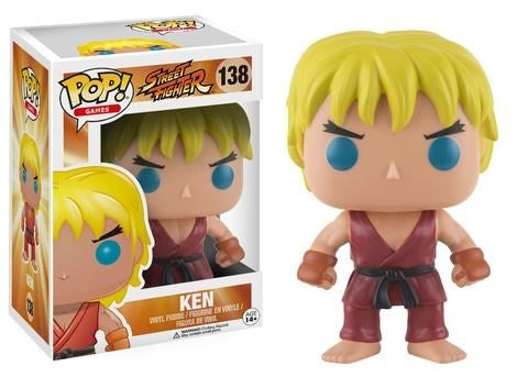 Street Fighter: Ken (138) [POP!] - Funko Sealed