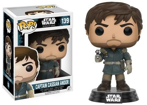Star Wars: Captain Cassian andor (Bobble-Head) (139) [POP!] - Funko Sealed