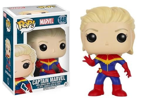 Marvel: Captain Marvel (Bobble-Head) (148) [POP!] - Funko Sealed